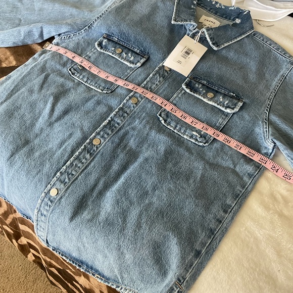 Frame Men’s denim shirt jacket - Picture 11 of 16